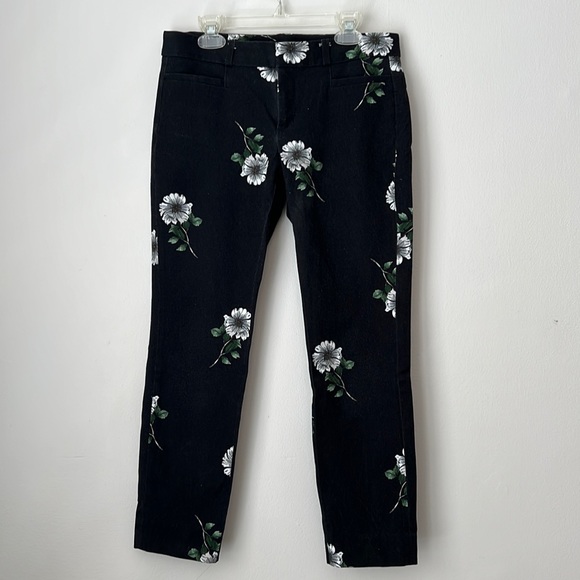 Banana Republic Pants - Banana Republic Women's Floral Ankle Sloan Pants 2P